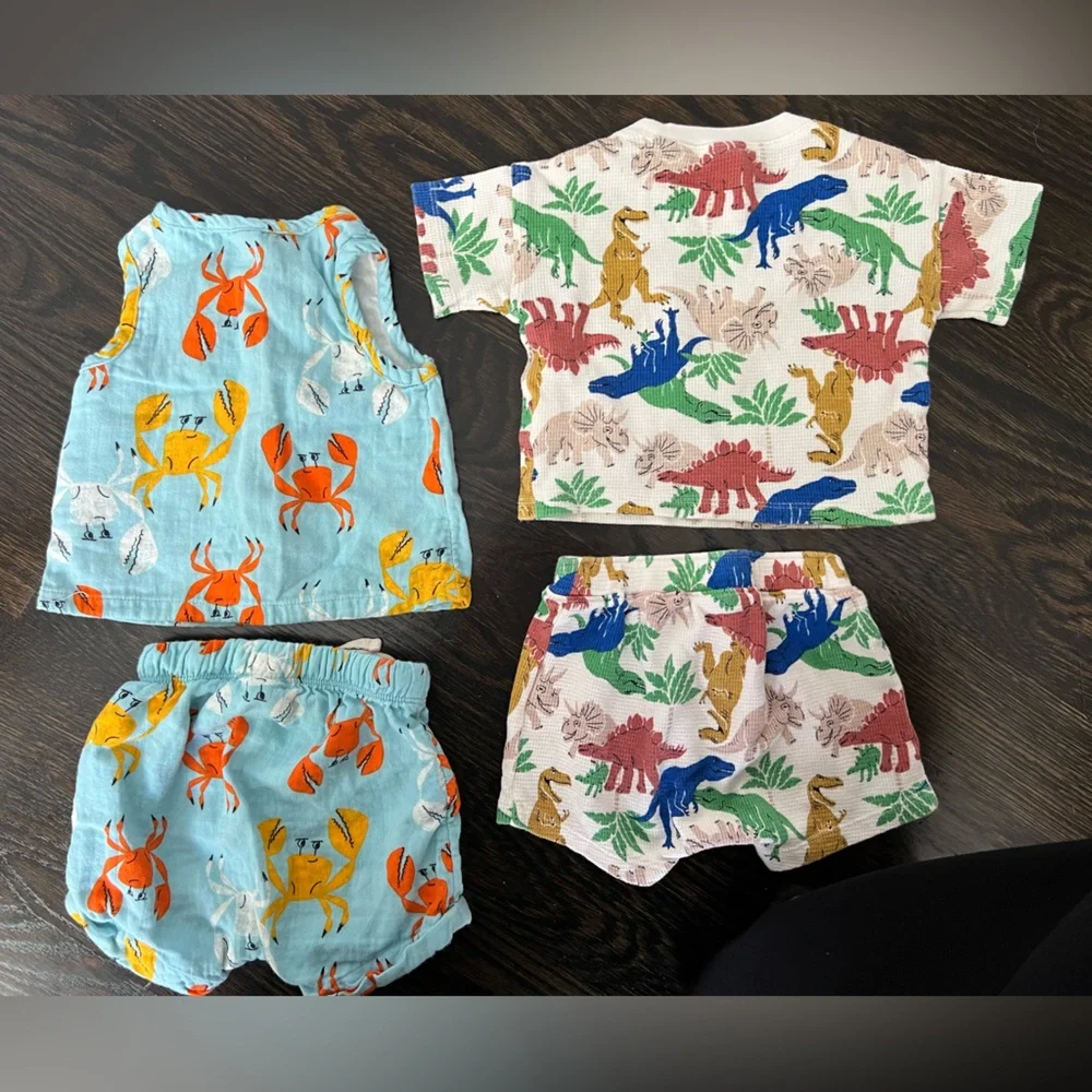 Old Navy Baby Boy Summer Bundle Size 6-12M